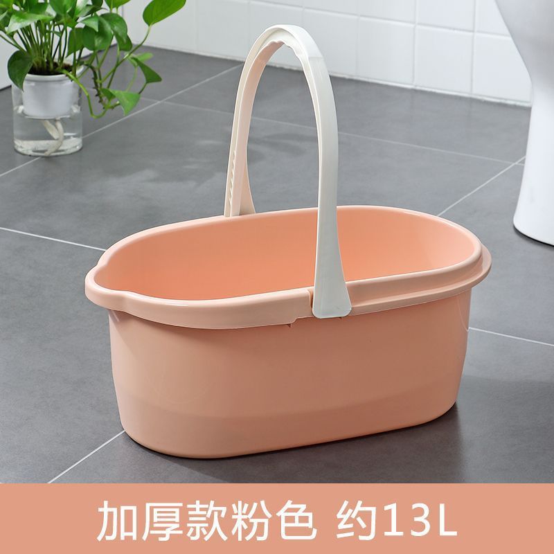 長方形バケツ、厚みのある特大容量の水貯蔵、家庭用ポータブル洗濯モップバケツ、寮の足湯、趙志銭|undefined