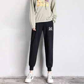 运动裤女休闲裤宽松长裤束脚跑步健身裤秋季夏季薄款跨境东南亚