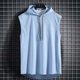 Vest Standard Fashion New Vest Temperament Trend Lazy Men's Youth Fashion Hood (Not Removable)