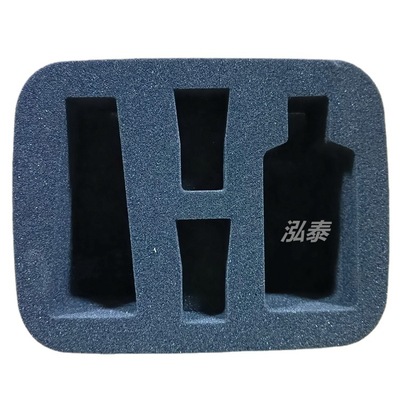 生产海棉内托 海棉内衬 植绒内托 贴绒布海棉内托 厂家直销|ms