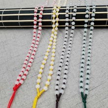 高档5mm小玉珠挂绳项链绳玉坠玉佩绳子黄金翡翠吊坠玉绳男女款