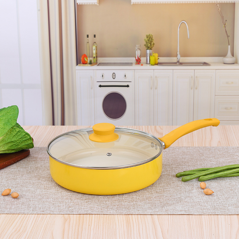 Hogar Sartén regalo de negocios de cinco piezas antiadherente suplemento alimenticio olla regalo olla traje al por mayor