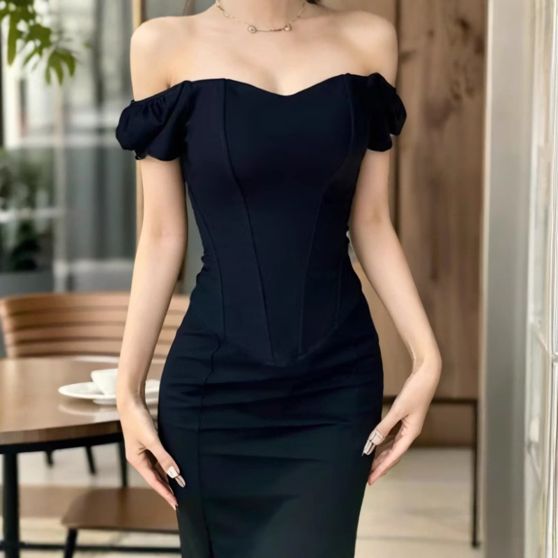 European and American Street Style French Style Short-sleeved Fish-bone Corset Chest Pad Strapless Shoulder Slim-fit Vest Slim-fit Inner Top Women
