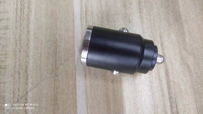 Wholesale super fast charge PD30W hidden mini pull ring car charger QC3.0 metal 100W flash charge multifunctional charger (Mobil şarj cihazları) - black-15w-type-cusb-opp-bag