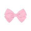 Cloth with bow, children's hairgrip, cute hair accessory, suitable for import, European style, wholesale