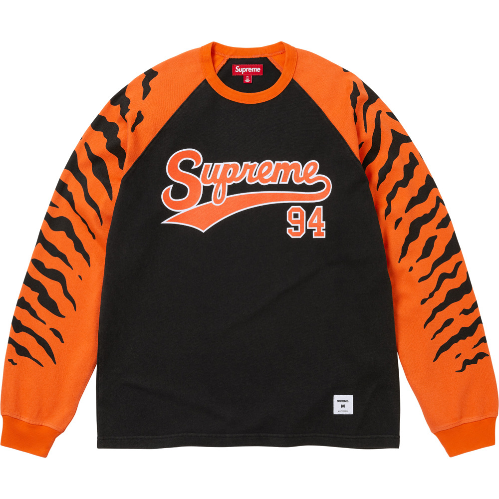 E621 Tiger Raglan Đen / S