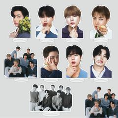 24年金泰亨 V Jung kook田柾國跨境亞克力雙面高清立牌明星周邊