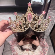 公主皇冠生日快乐成年头饰女神王冠道具创意装饰发箍头箍儿童新娘