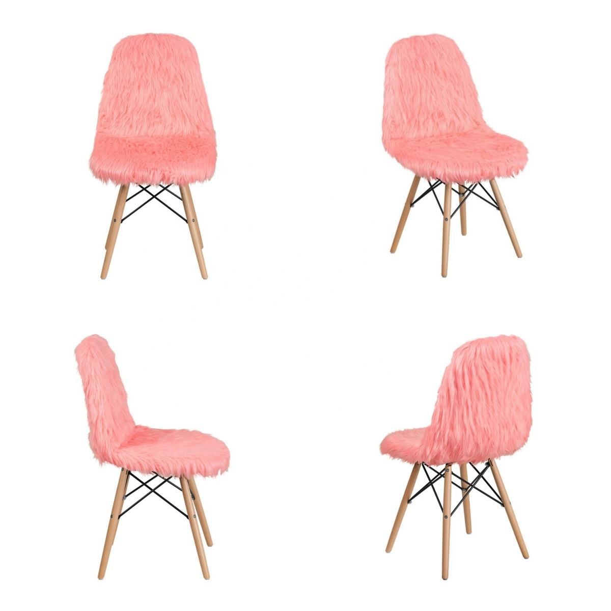 Silla de Comedor con Respaldo de Cuero y Metal para Restaurante