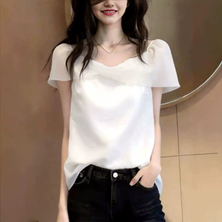独特漂亮超好看上衣女2026年夏季新款法式设计感小众时尚气质女装