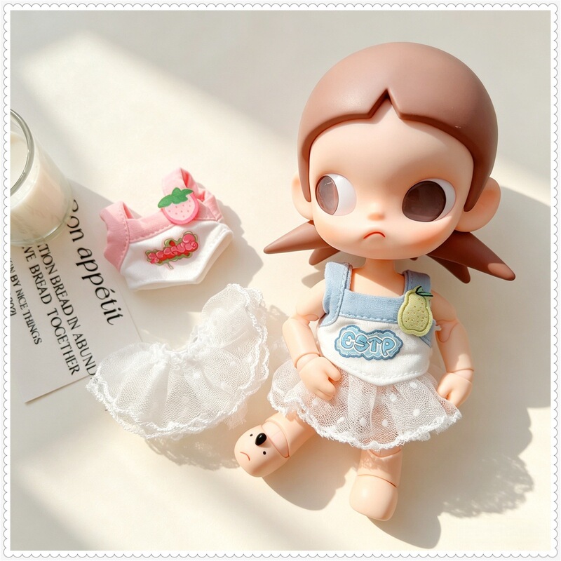 Zsiga Doll Clothes Camisole Top and Short Skirt 10cm Doll Clothes Long-Legged Kitty Outfit Yuy Doll Clothes Zsiga Doll Clothes Camisole Top and Short Skirt 10cm Doll Clothes Long-Legged Kitty Outfit Yuy Doll Clothes