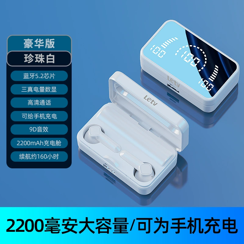 HD-дисплей 2025 новый Bluetooth-наушник беспроводной шумоподавление полузакрытые уши, ультрадлительная батарея для спорта бег универсально