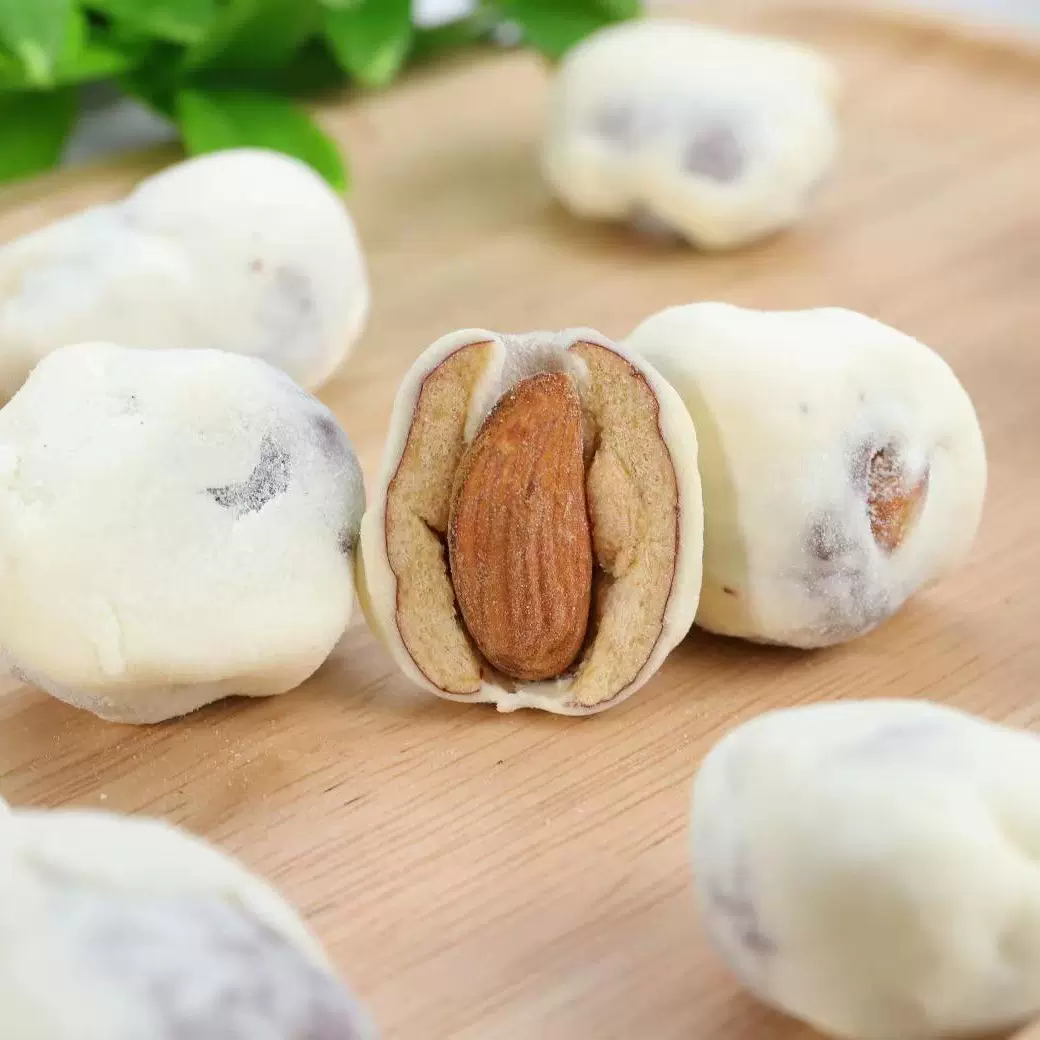 牦牛奶枣巴旦木夹心网红奶枣250克独立保护组那个西藏零食无核红