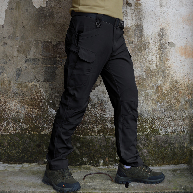 Pantalones tácticos transfronterizos IX7 pantalones para hombres pantalones de montaña camuflado al aire libre arcontes impermeables pantalones de entrenamiento de primavera y otoño