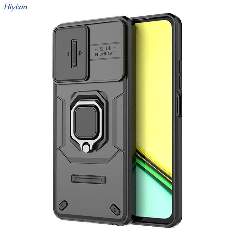 Suitable for Oppo Reno13 Push-Window Magnetic Phone Case Realme14 Pro Battle Bear Anti-Fall Protective Case Suitable for Oppo Reno13 Push-Window Magnetic Phone Case Realme14 Pro Battle Bear Anti-Fall Protective Case