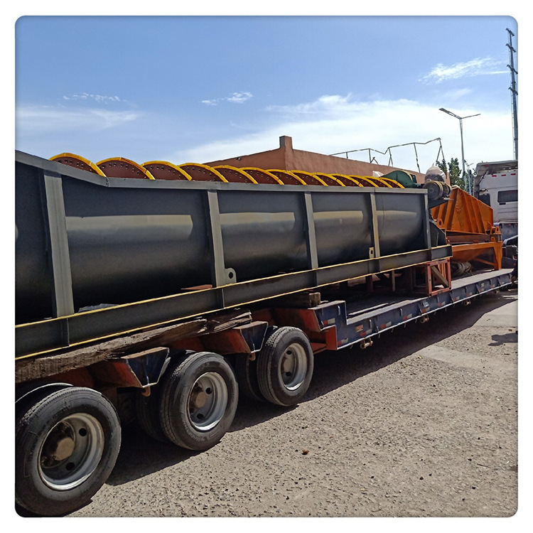 海南螺旋洗砂机 潍坊远力磁电生产制造螺旋洗砂机