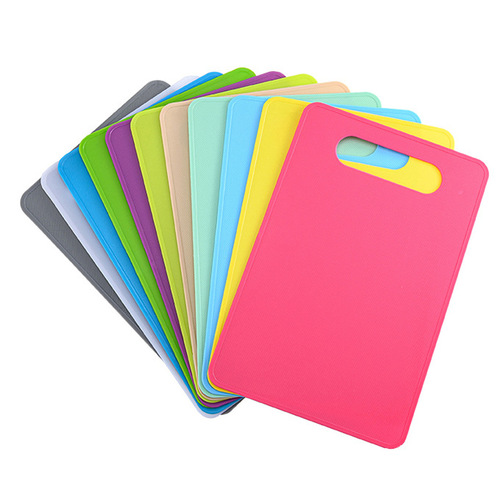 Factory direct supply of fruits and vegetables PP plastic cutting board barbecue picnic travel disposable classification chopping board cutting board
