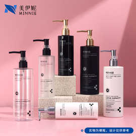 300ml塑料瓶沐浴露瓶子按压瓶500ml瓶子按压式分装瓶化妆品包材