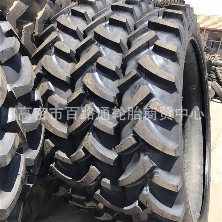 改装打药机中耕机轮胎12.4-54加高变窄轮胎