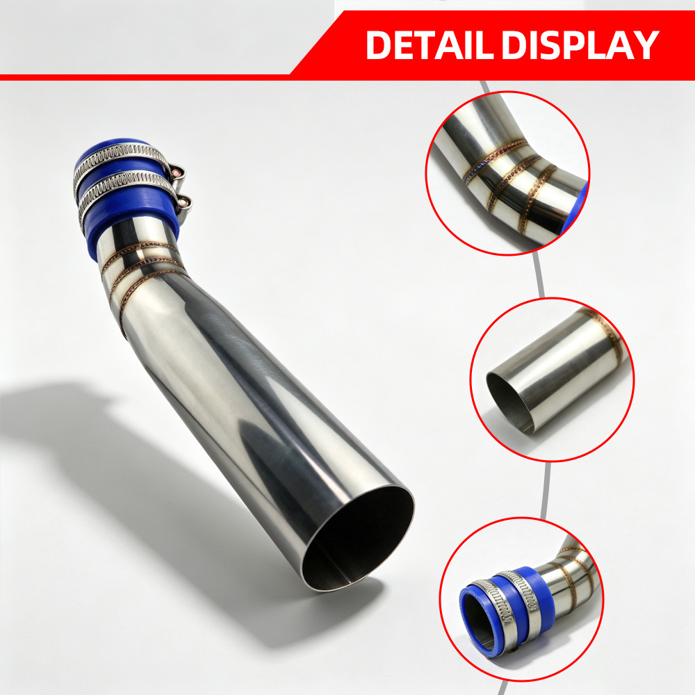 Yamaha Nvx155 V1 Modified Pulse Stainless Steel Intake Pipe Aerox155 Air Filter Pipe Old Model
