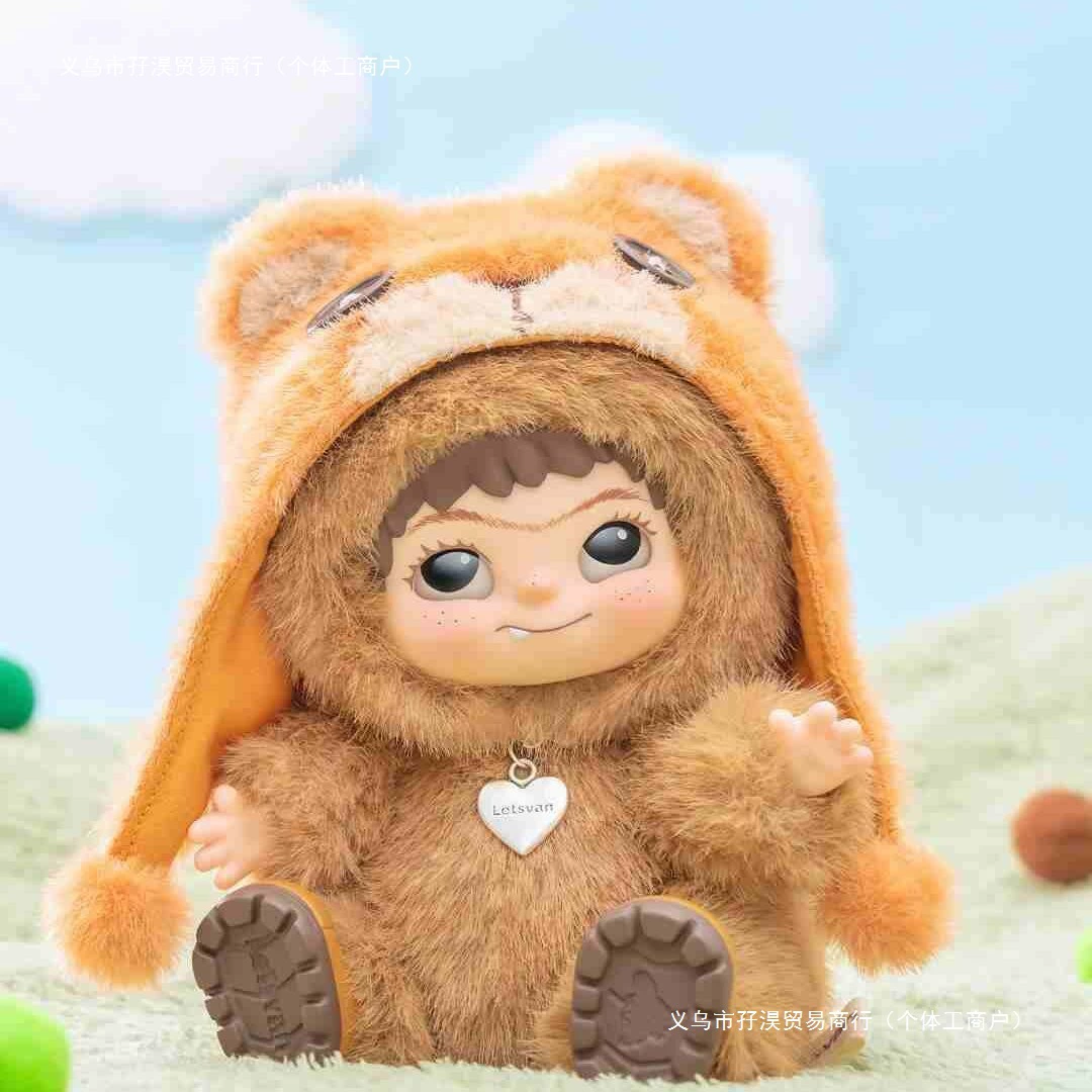 Та же стиль WAKUKU Maomao Trendy Party Series Blind Box Wow Kuku фигура плюшенная кукла