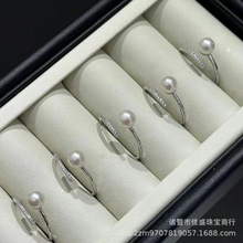 S925��һ���Ž�ָ6-7MM��Ȼ��ˮAK������Բǿ�⼸����Ͼָ����Լ