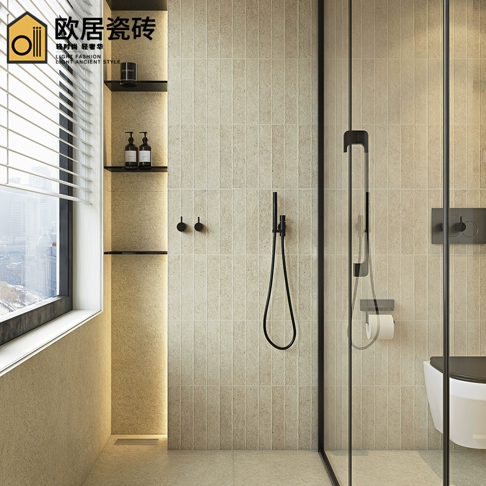 Плитка для ванной комнаты в стиле ваби-саби из известняка 600x1200, плитка для стен ванной и кухни, напольная плитка для гостиниц и ресторанов с противоскользящим покрытием