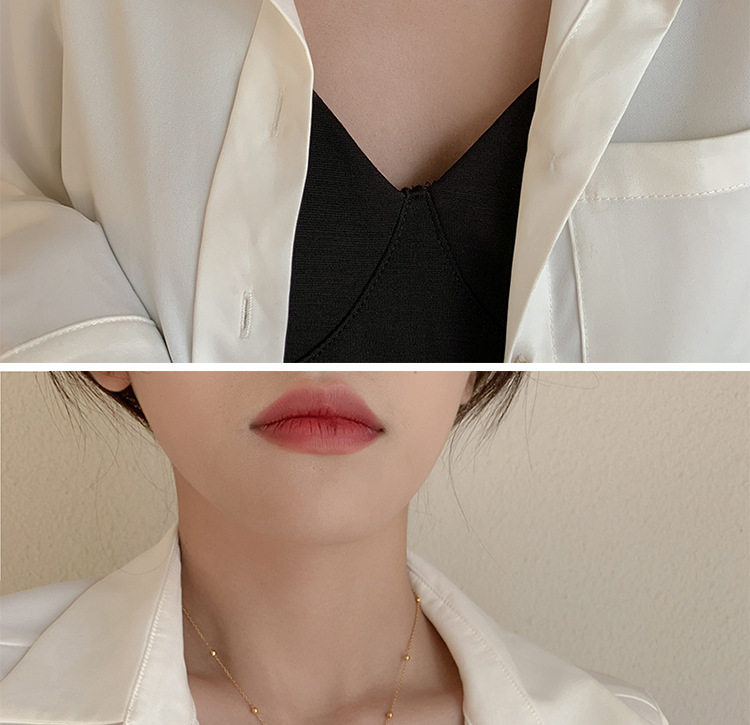 Fashion Heart Shape Titanium Steel Necklace 1 Piece