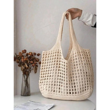 K 15654 Handwoven mesh beach bag �ֹ�����ɳ�����羳���u