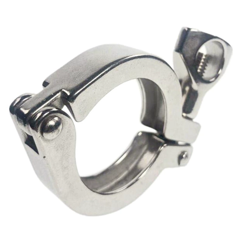 304/201 санитарный быстросъемный зажим из нержавеющей стали Патрон, удерживающий обруч, быстросъемный конец, Прецизионная литая пряжка, зажим для трубы
