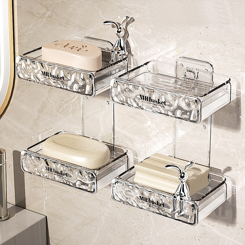 Conejo creativo red rojo de dibujos animados sentado oreja larga conejo decoración luz lujo sala de estar TV gabinete vino gabinete entrada decoración