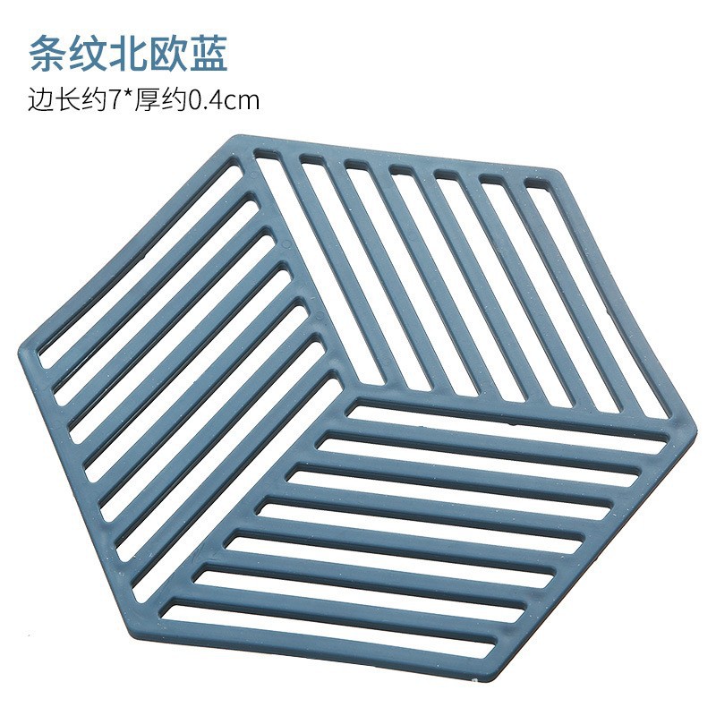 Mesa de comedor de silicona estera de aislamiento hueco sala de estar taza de té taza estera cocina cazuela tazón de placa estera nórdico anti-escaldado mat