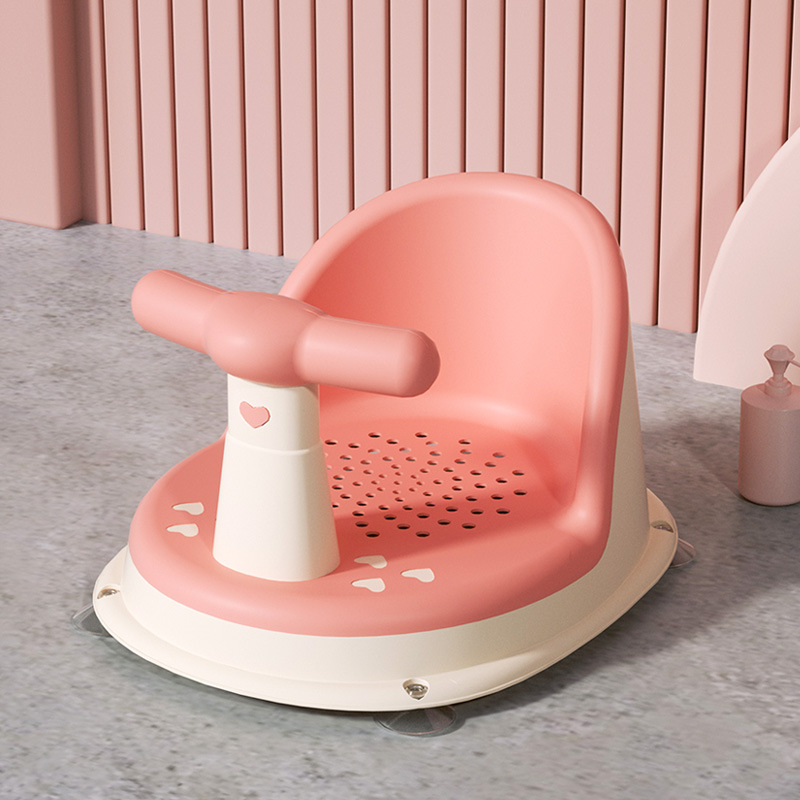 Bebé Silla de baño bebé baño artefacto reclinable soporte recién nacido niños bañera asiento antideslizante baño taburete