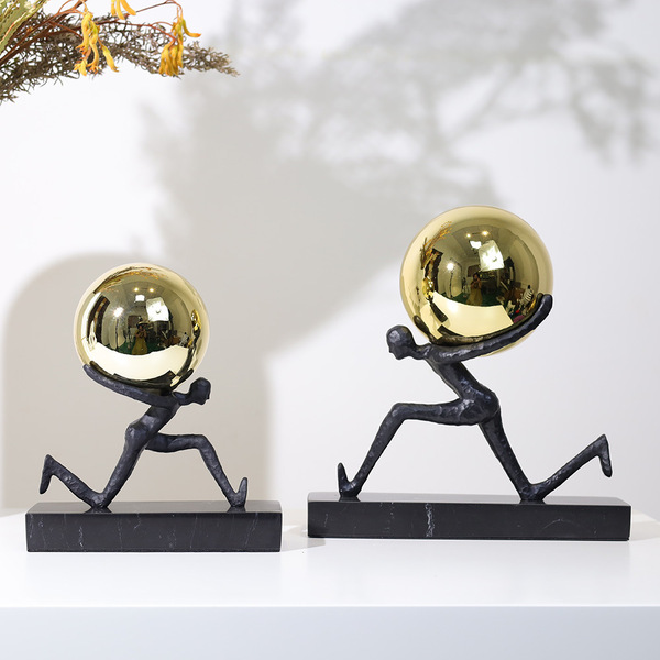 Light luxury style Modern high -level artistic abstract character…