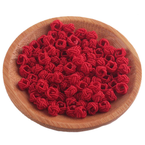 Hand-knitted pineapple ball pineapple buckle pineapple knot button knot bracelet necklace rope closing buckle diy jewelry accessories wholesale
