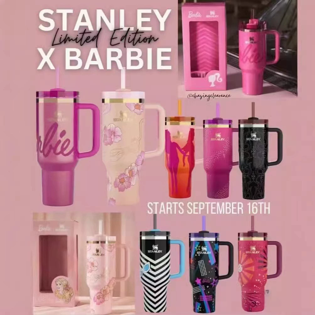 Большое количество точек, горячий Stanley 2 поколения 40oz нержавеющая сталь автомобильная чашка термос