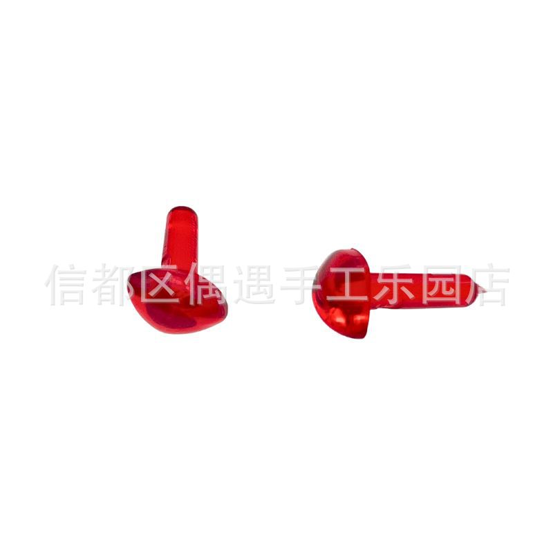 Triángulo nariz pie recto mango recto nariz poke lana fieltro giro palo DIY hecho a mano accesorios de la muñeca