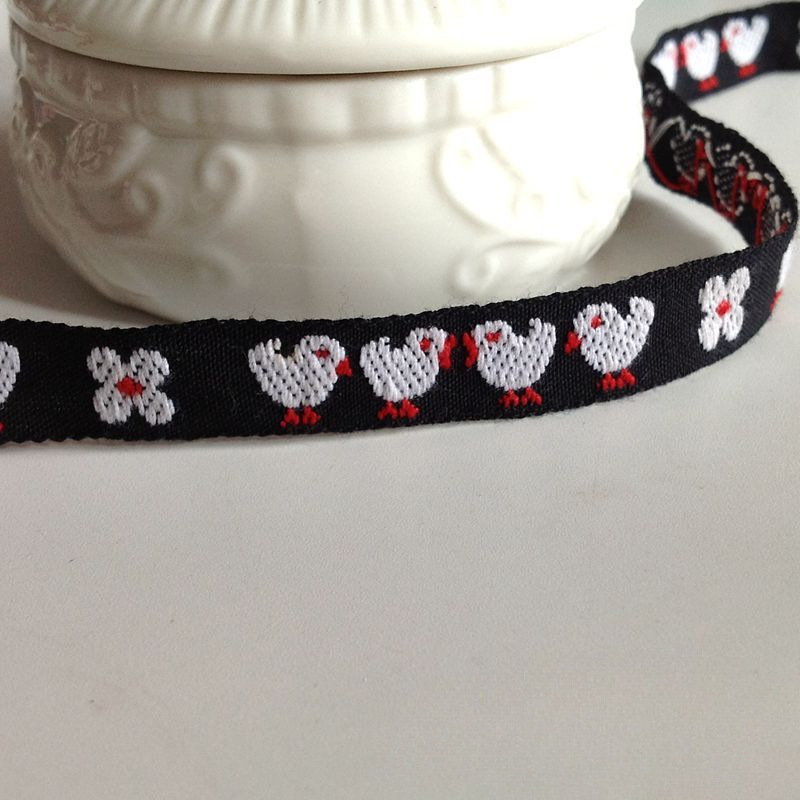 Accesorios hechos a mano cinta zakka algodón lindo dibujos animados bordado de frutas encaje tela tela tocado ropa de bebé