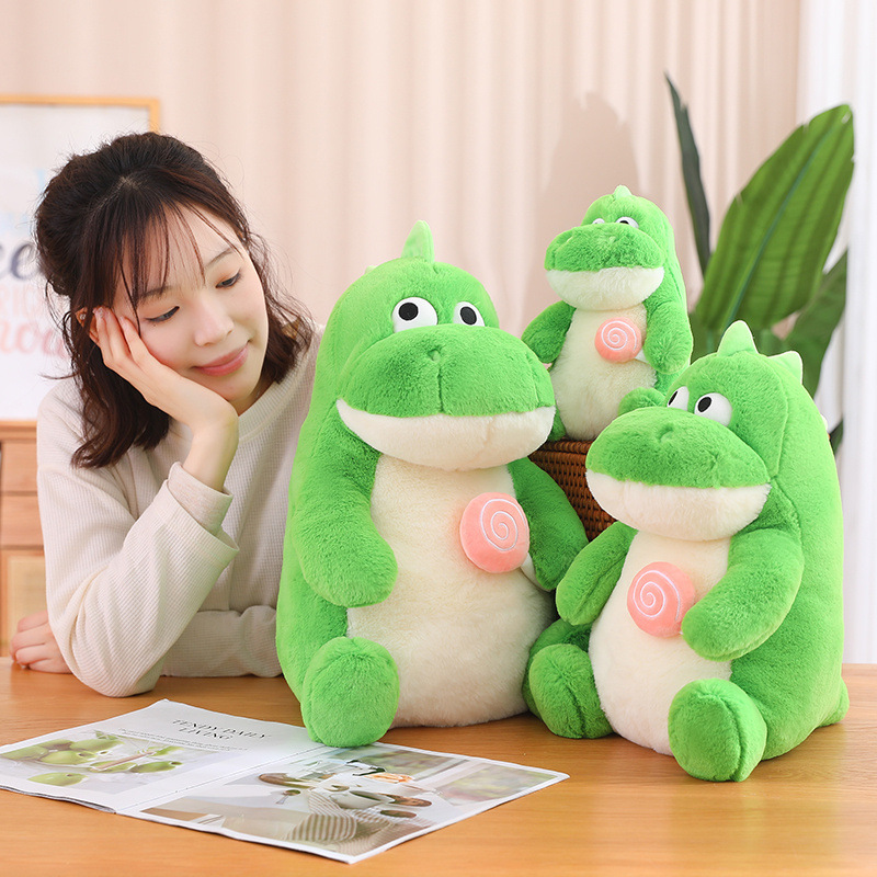 cartoon cute plush dinosaur