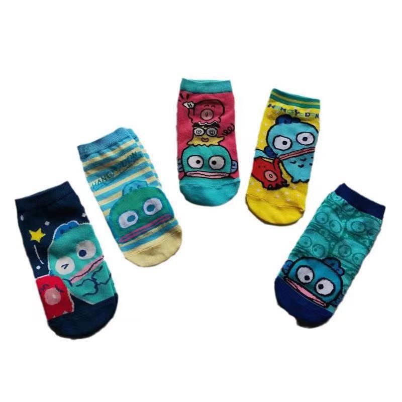 Japanese new cartoon socks children purple cute socks 200N Women's Boat socks cotton socks wholesale a generation of hair