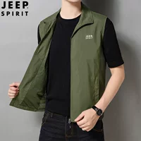 JEEP SPIRIT жилет мужской весенний отдых на свежем воздухе Прямой подол Рыбалка Свободные быстродушные конюшни мода 2332