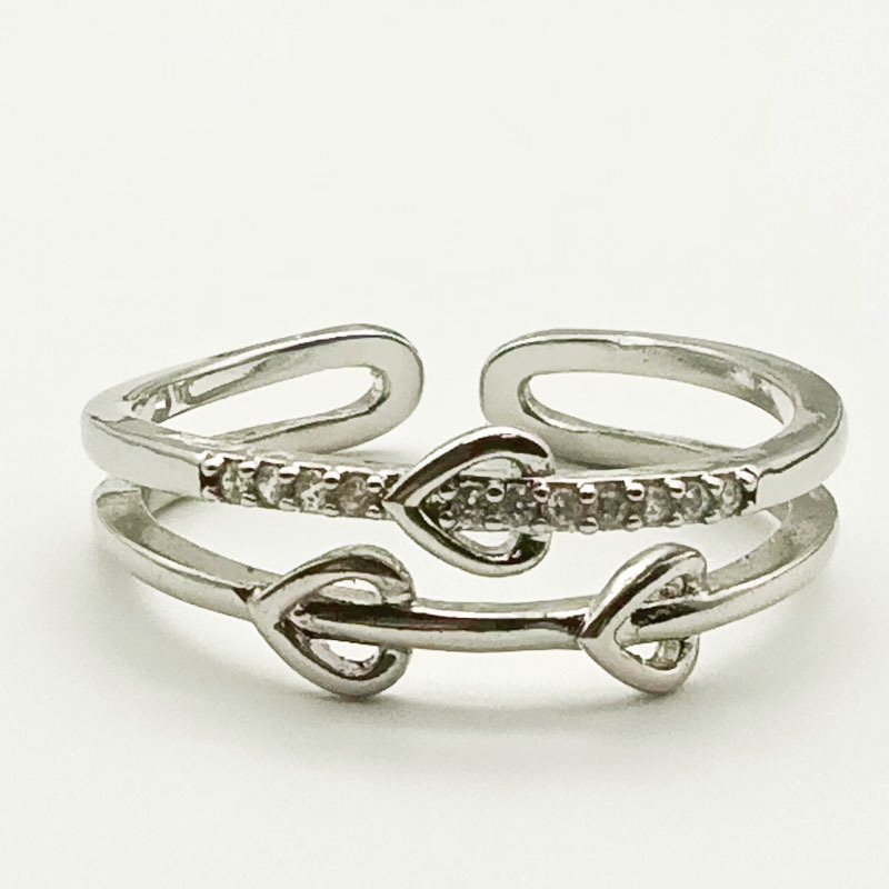 Retro fashionable small design sophisticated adjustable ring