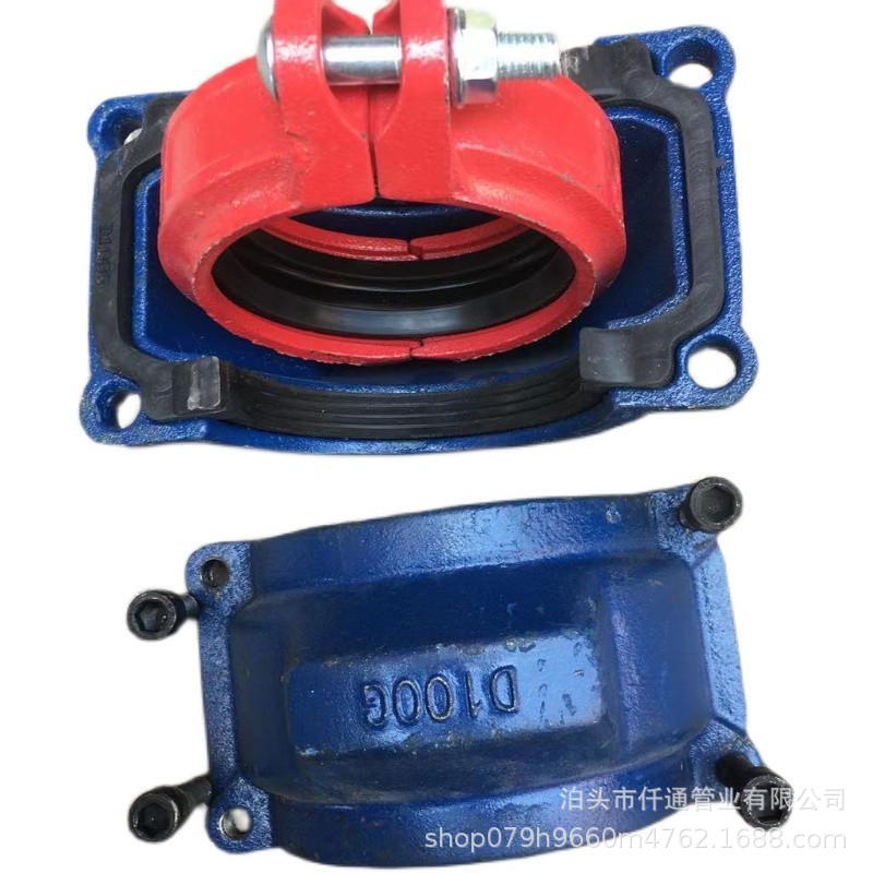 镀锌管卡箍钢卡修补器沟槽管件消防管道活接头堵漏器哈夫节