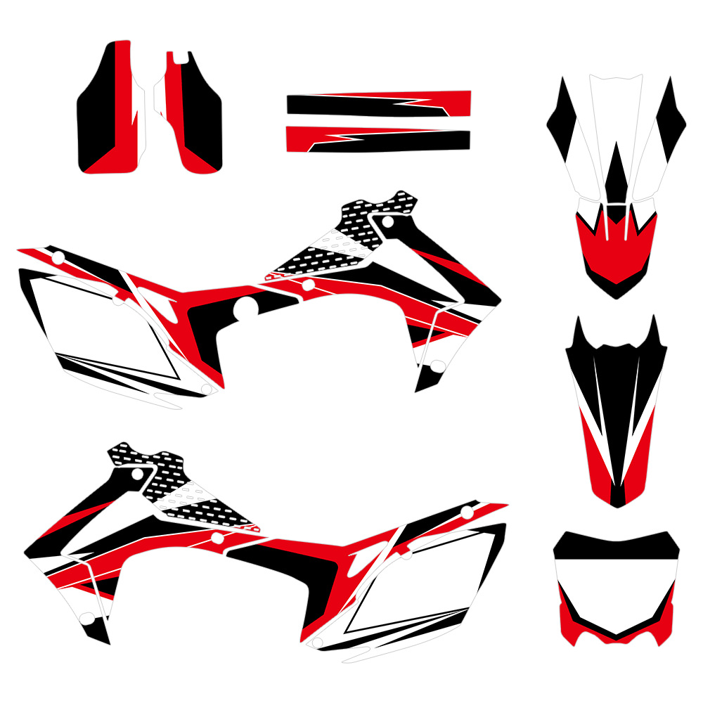 Aplicable a Honda CRF450 2013 - 2016 CRF250 2014 - 2017 pegatinas para motocicletas todoterreno