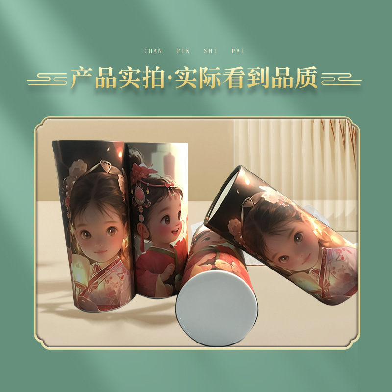 Traditional-style cylindrical tissue paper car-specific cylindrical tissue paper creative ornament creative girl decoration tissue paper
