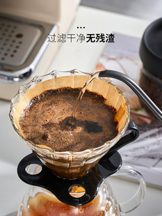 Hand-Brewed Coffee Filter Paper Disposable Fan-Shaped V60 Coffee Powder Filter Paper Drip American Coffee Machine Conical Filter Paper