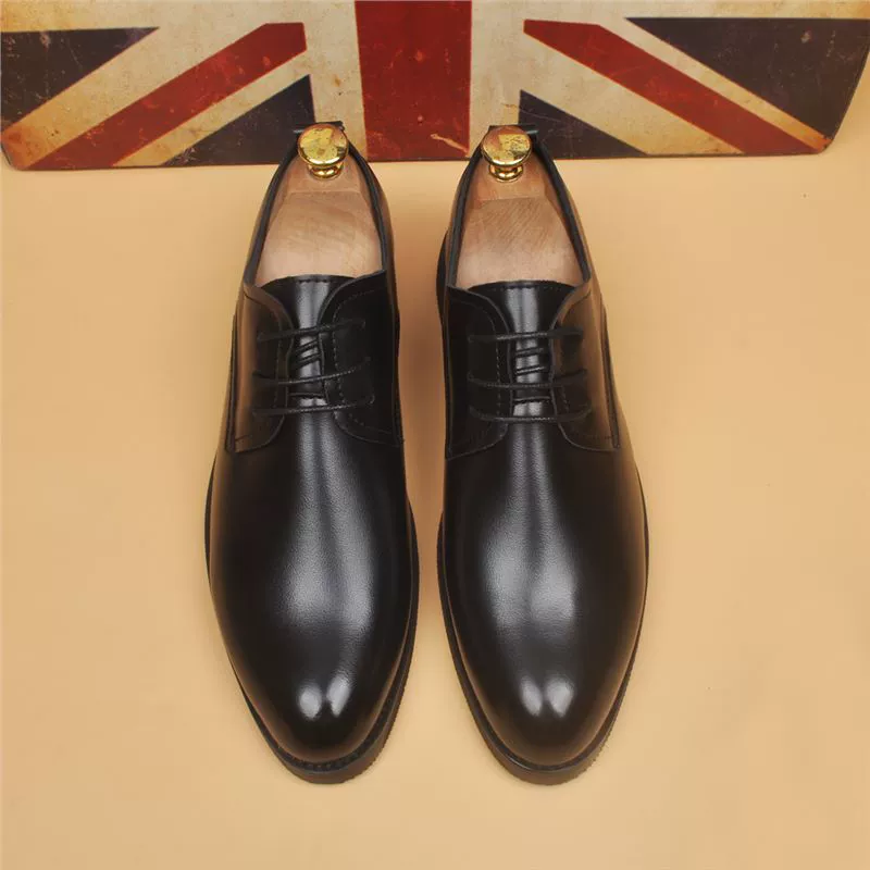 Бизнес-фортуна офисная шнуровка Черное женское дерби обувь удобная и дышащая легкая роскошная обувь для повышения свадебной обуви