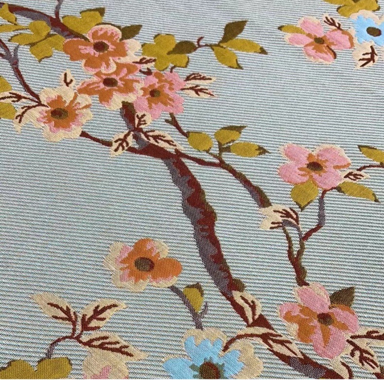 Couvre-lit en coton fleuri 4