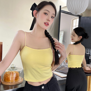 Tank top, top with cups, underwear as outerwear, tube top, bra top