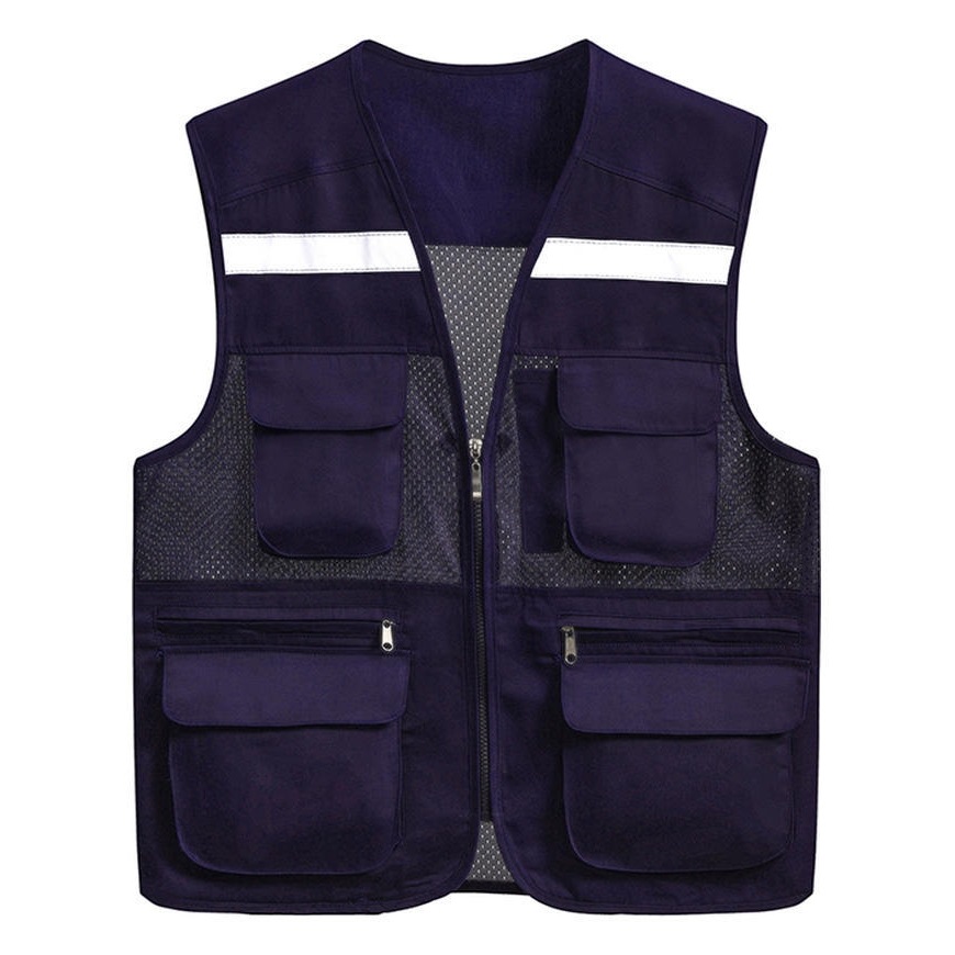 Chaleco de trabajo en stock voluntario chaleco de trabajo ropa voluntaria publicidad de bienestar público ropa de trabajo